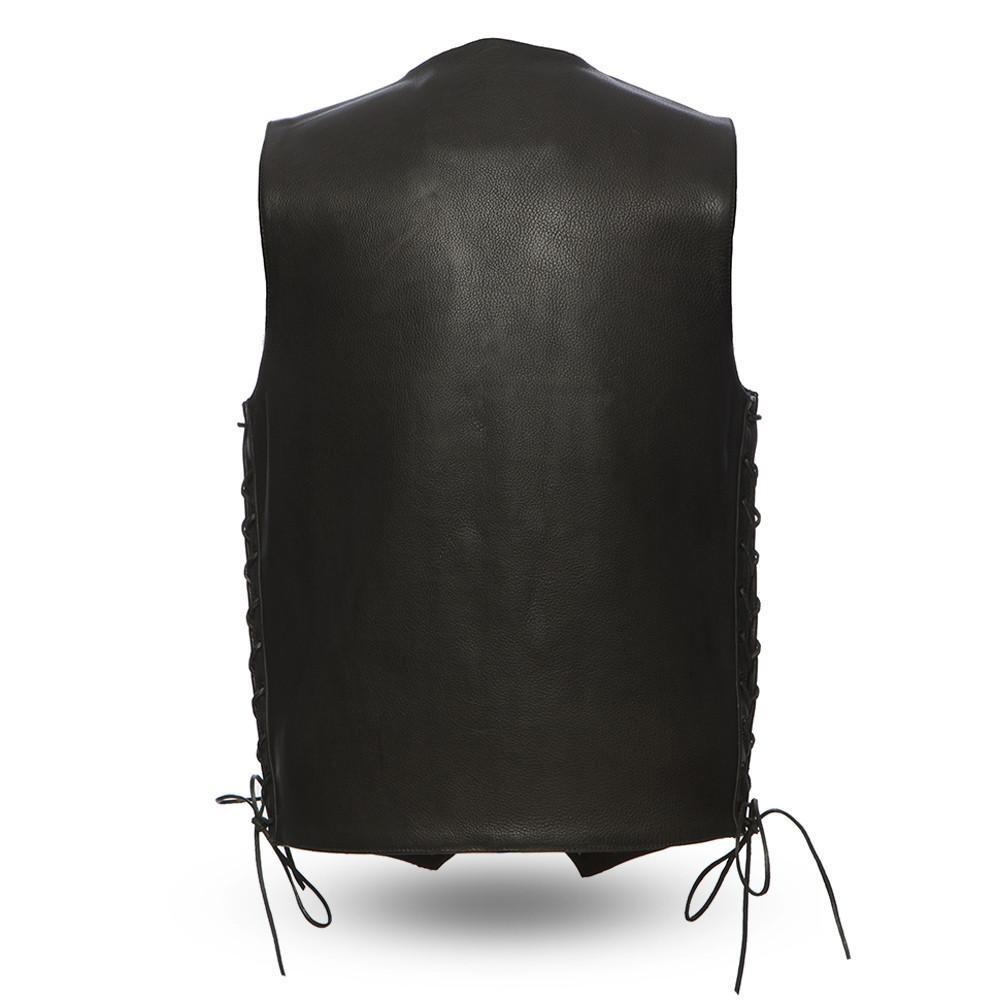 Deadwood - Men's Leather Western Vest