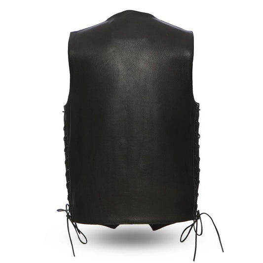 Deadwood - Men's Leather Western Vest