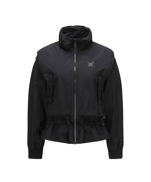 ANEW Golf: Women Shirring Point MA-1 Jacket