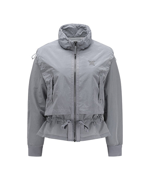ANEW Golf: Women Shirring Point MA-1 Jacket