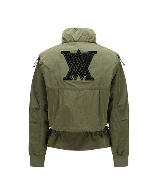 ANEW Golf: Women Shirring Point MA-1 Jacket