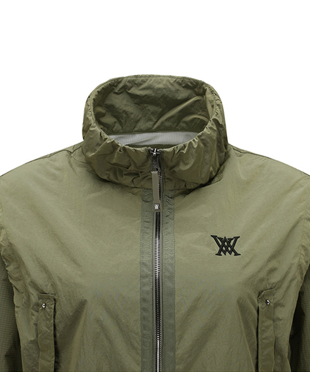 ANEW Golf: Women Shirring Point MA-1 Jacket