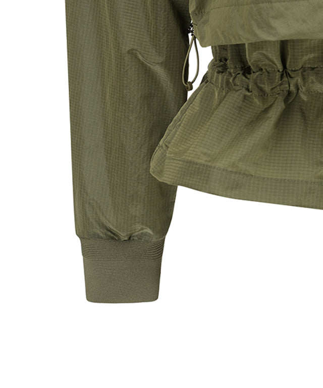ANEW Golf: Women Shirring Point MA-1 Jacket