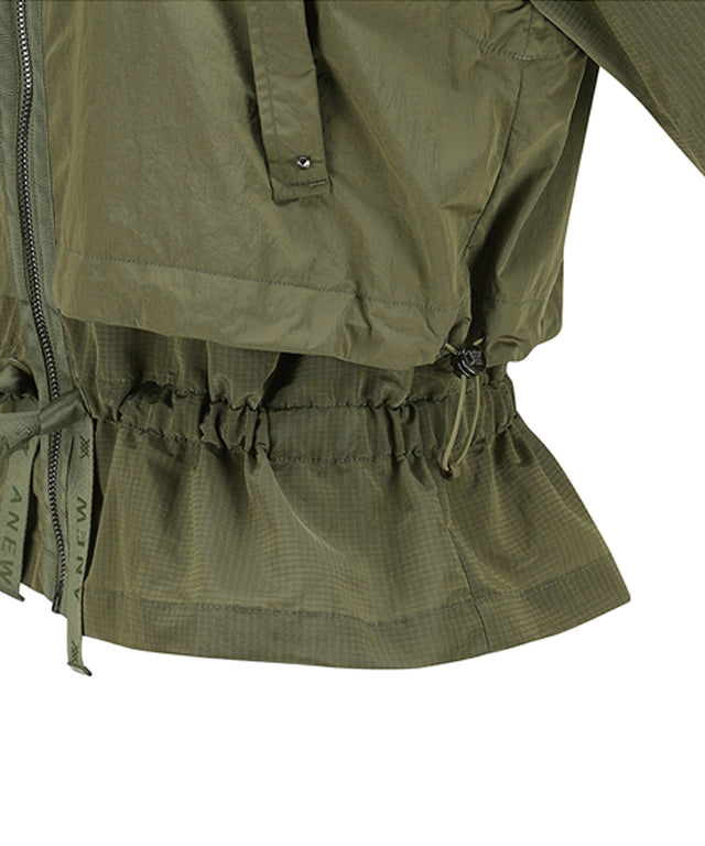 ANEW Golf: Women Shirring Point MA-1 Jacket